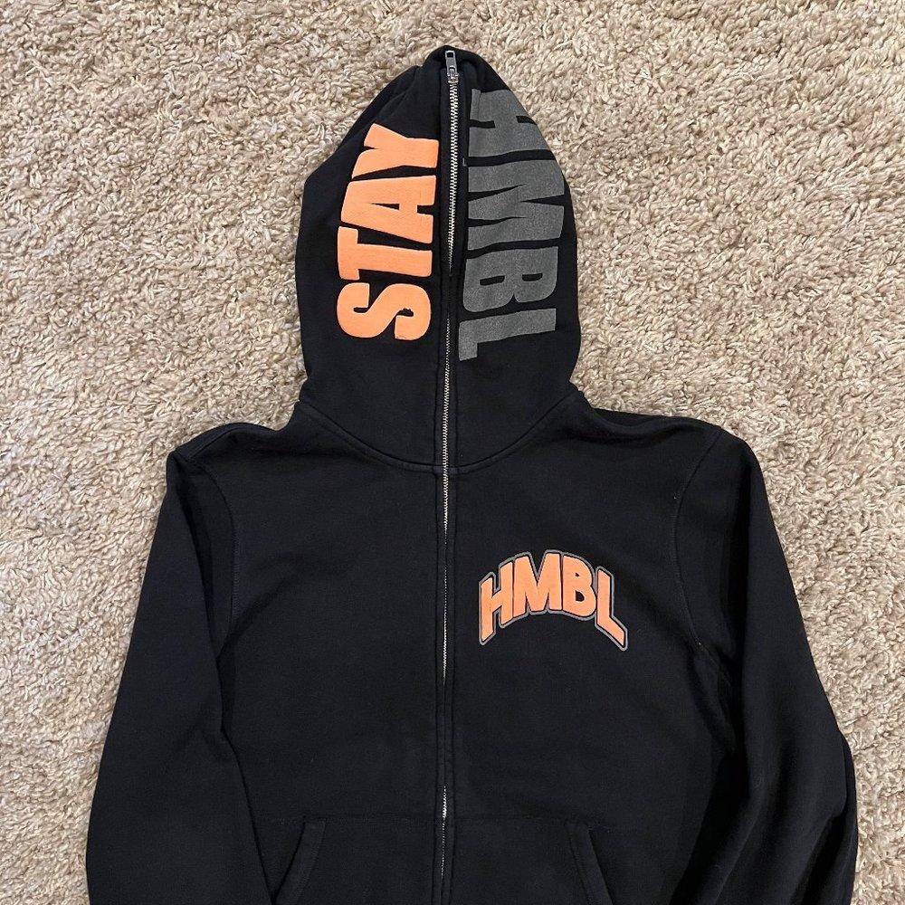 HMBL Full-Zip Hoodie, Black, Size L